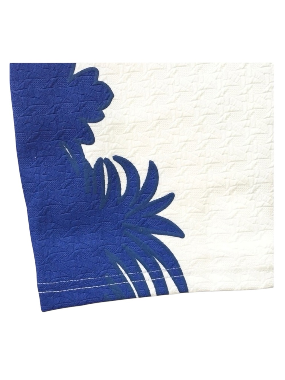 new LF Mika & Gala ༄ Textured Leaf Print Mini Skirt ༄ Jewel Tone Cobalt + White - Picture 10 of 16